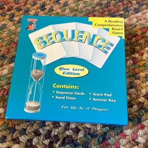 Sequence Reading comprehension game Homeschool Game‎